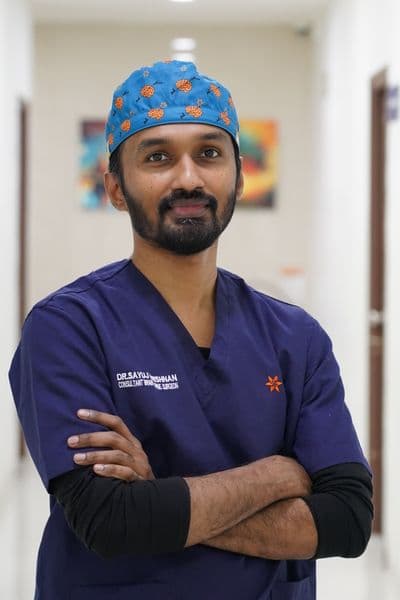Dr. Sayuj Krishnan — Consultant Neurosurgeon & Spine Surgeon
